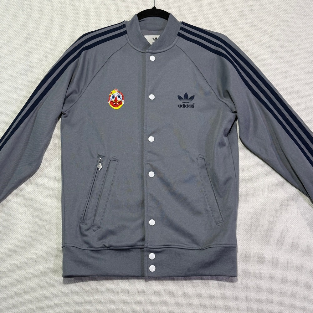 Adidas Originals Kazuki Kuraishi 84-Lab Resistance Track Jacket Size Small‎ Grey